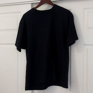 Champion t-shirt (black on black)
